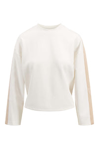 jersey top met bies