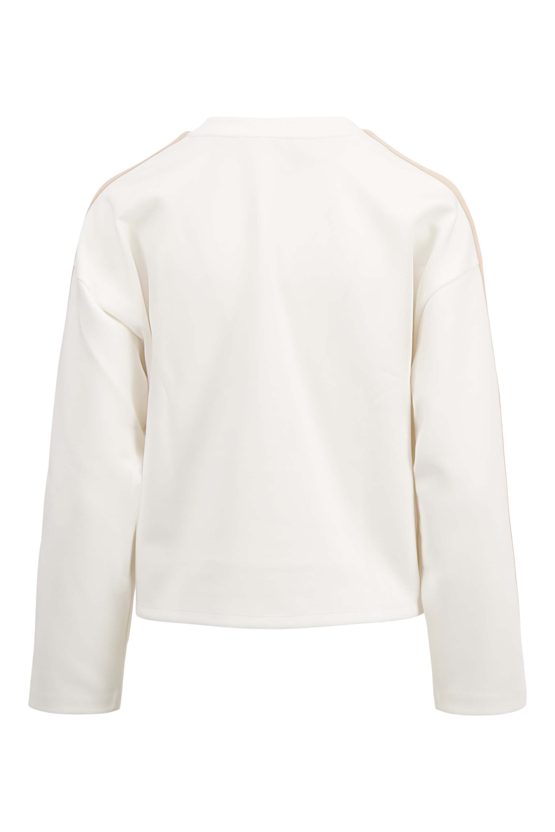 jersey top met bies