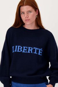 trui met ingebreid detail