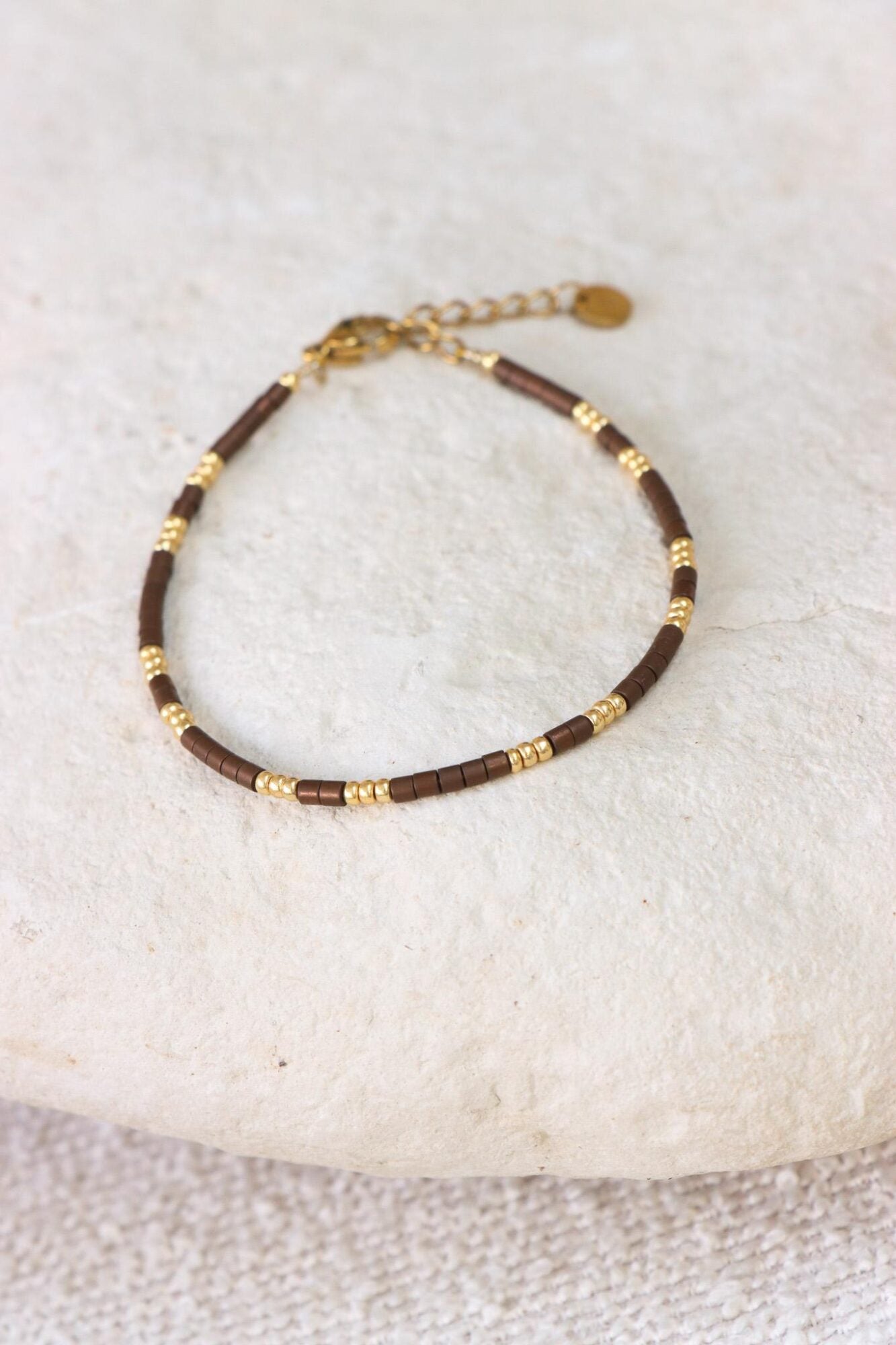 Copper bracelet gold
