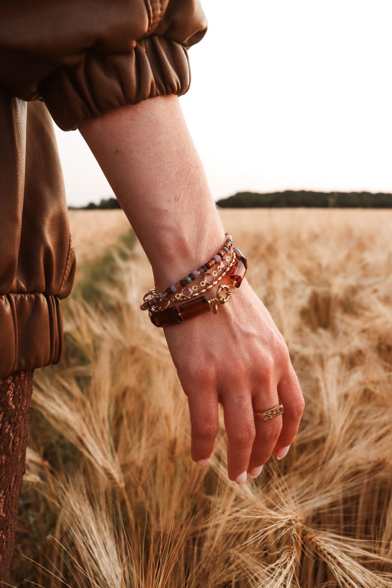 Honey poney bracelet gold