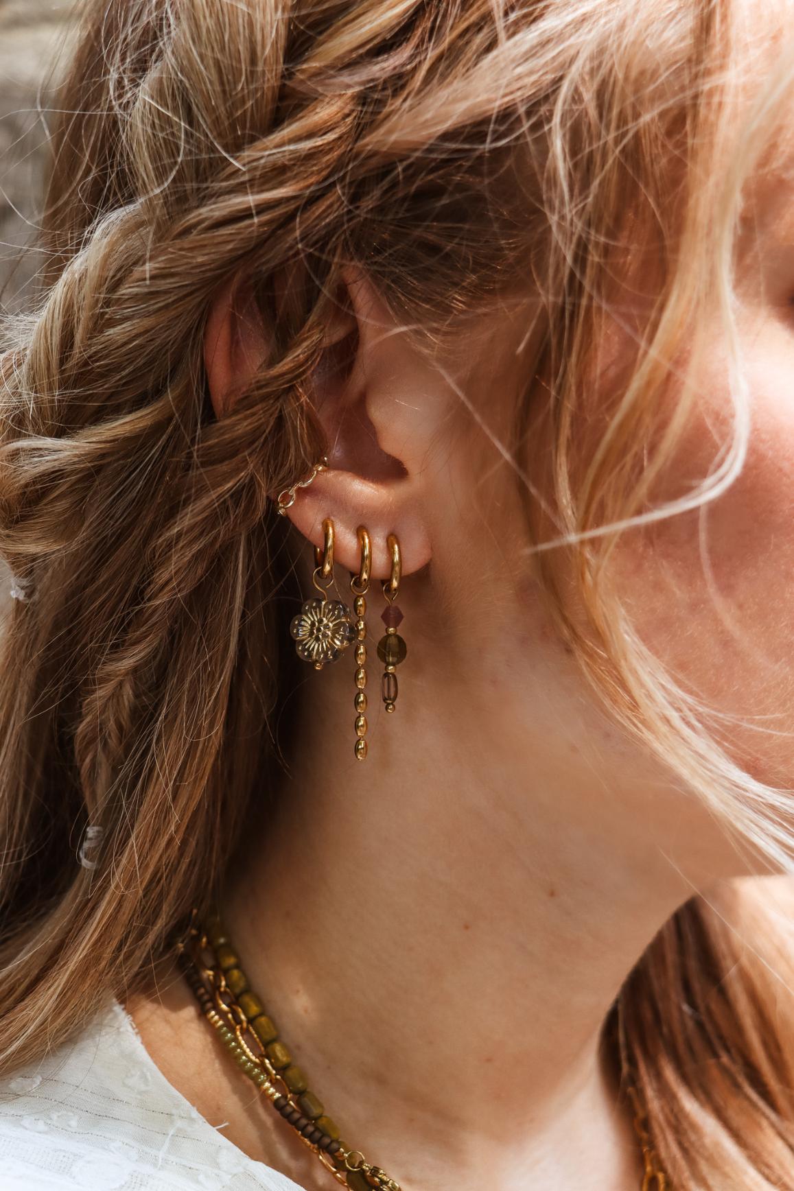 Canyon kiss hoop gold