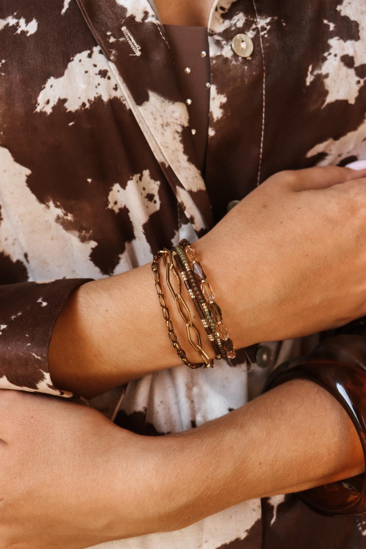 Big terra bracelet gold