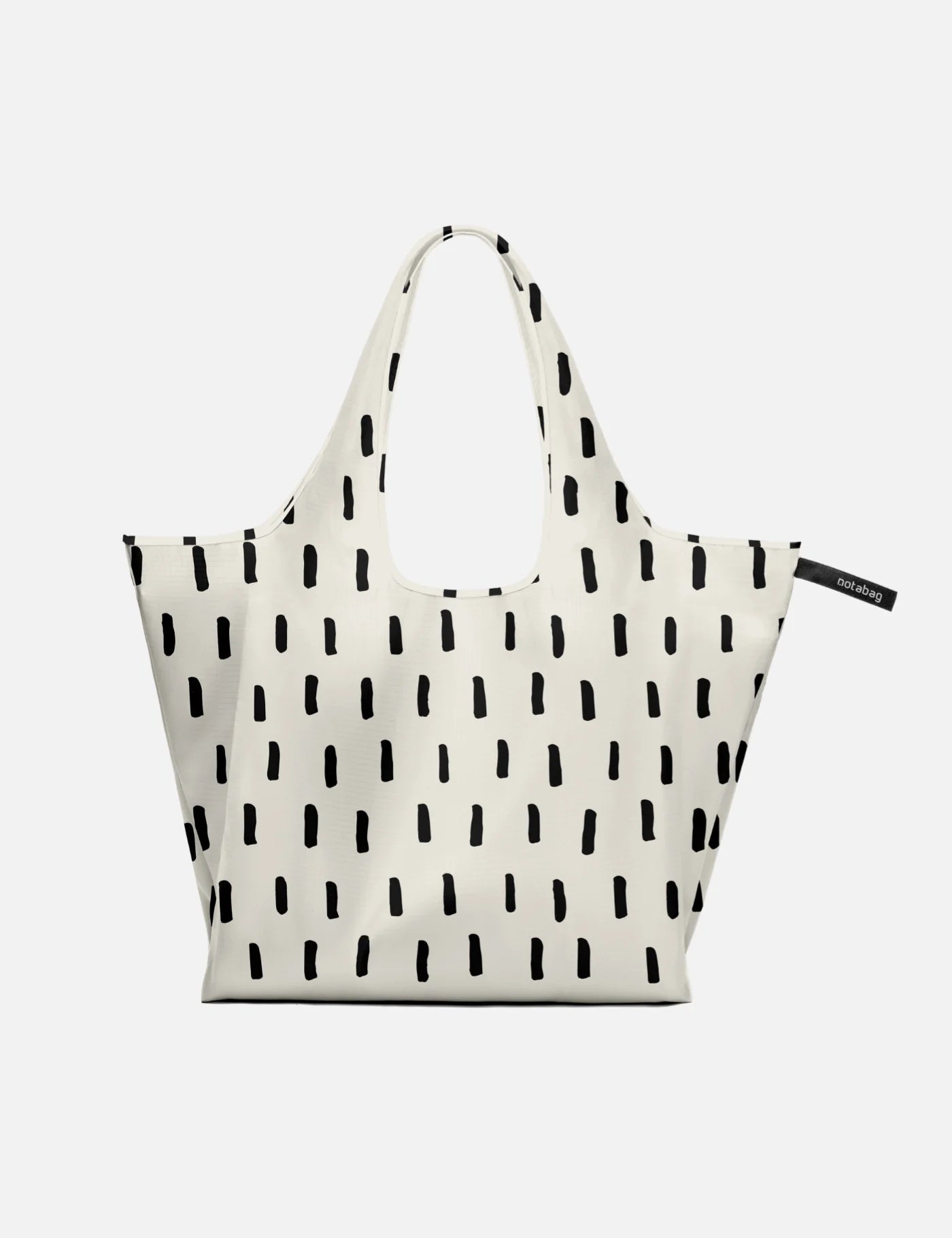 notabag tote - black brush