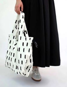 notabag tote - black brush