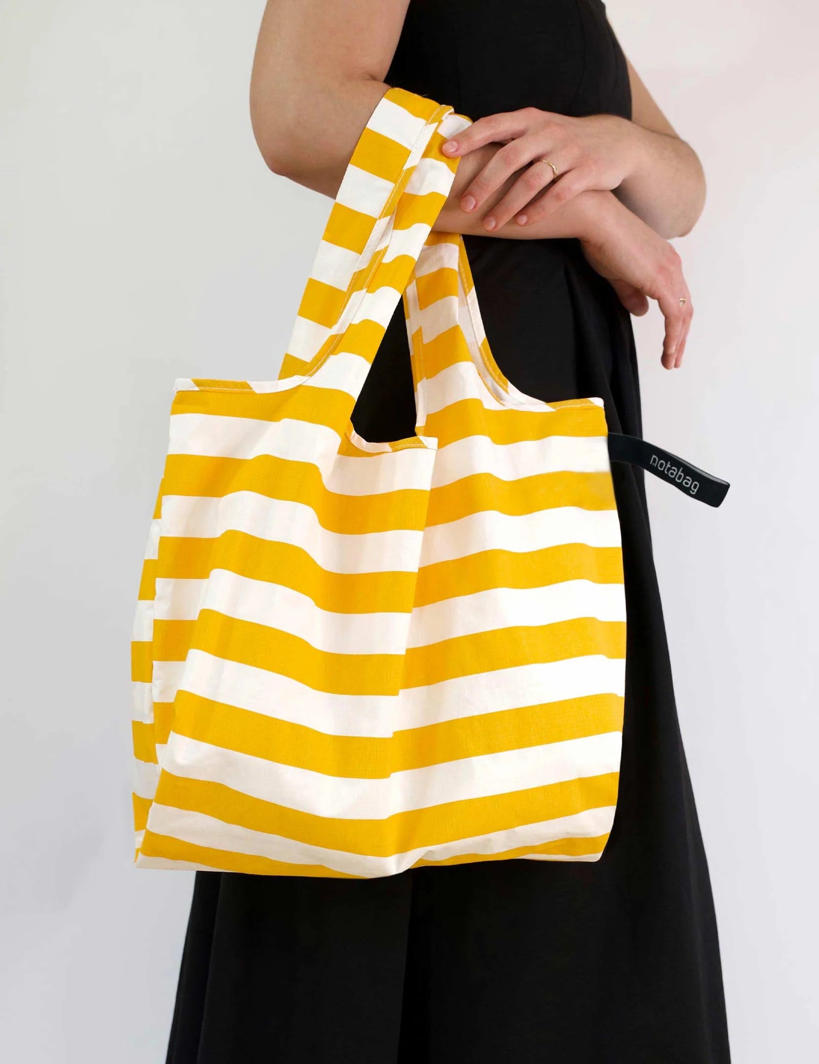 notabag tote - golden stripes