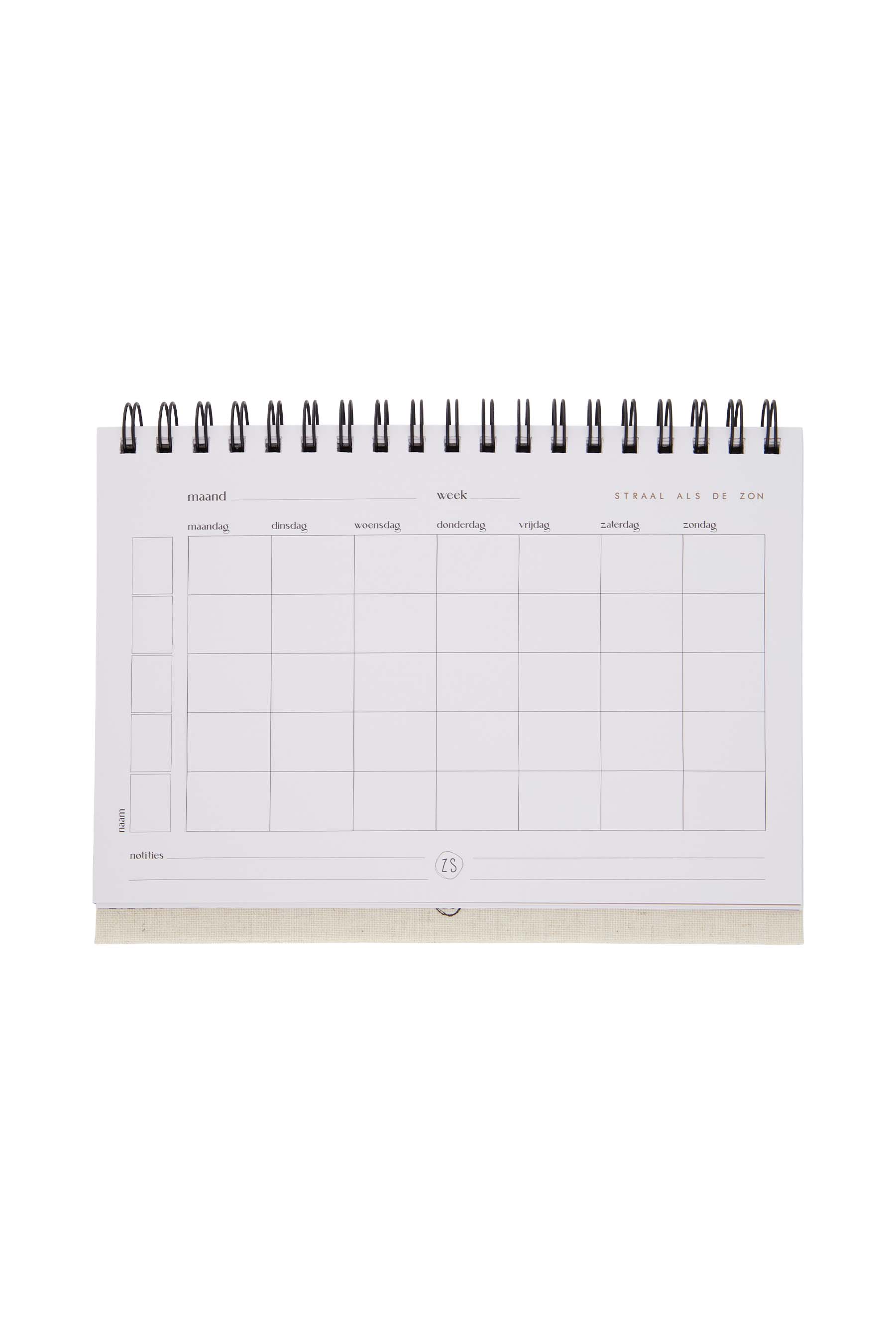 familieplanner zand