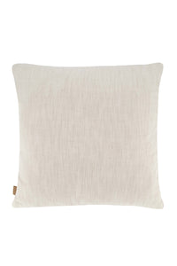 fijn gebreid kussen 45x45cm roestbruin/oud roze