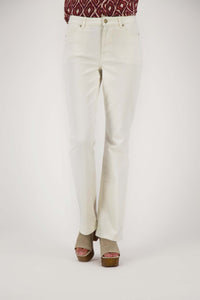 flared jeans off white