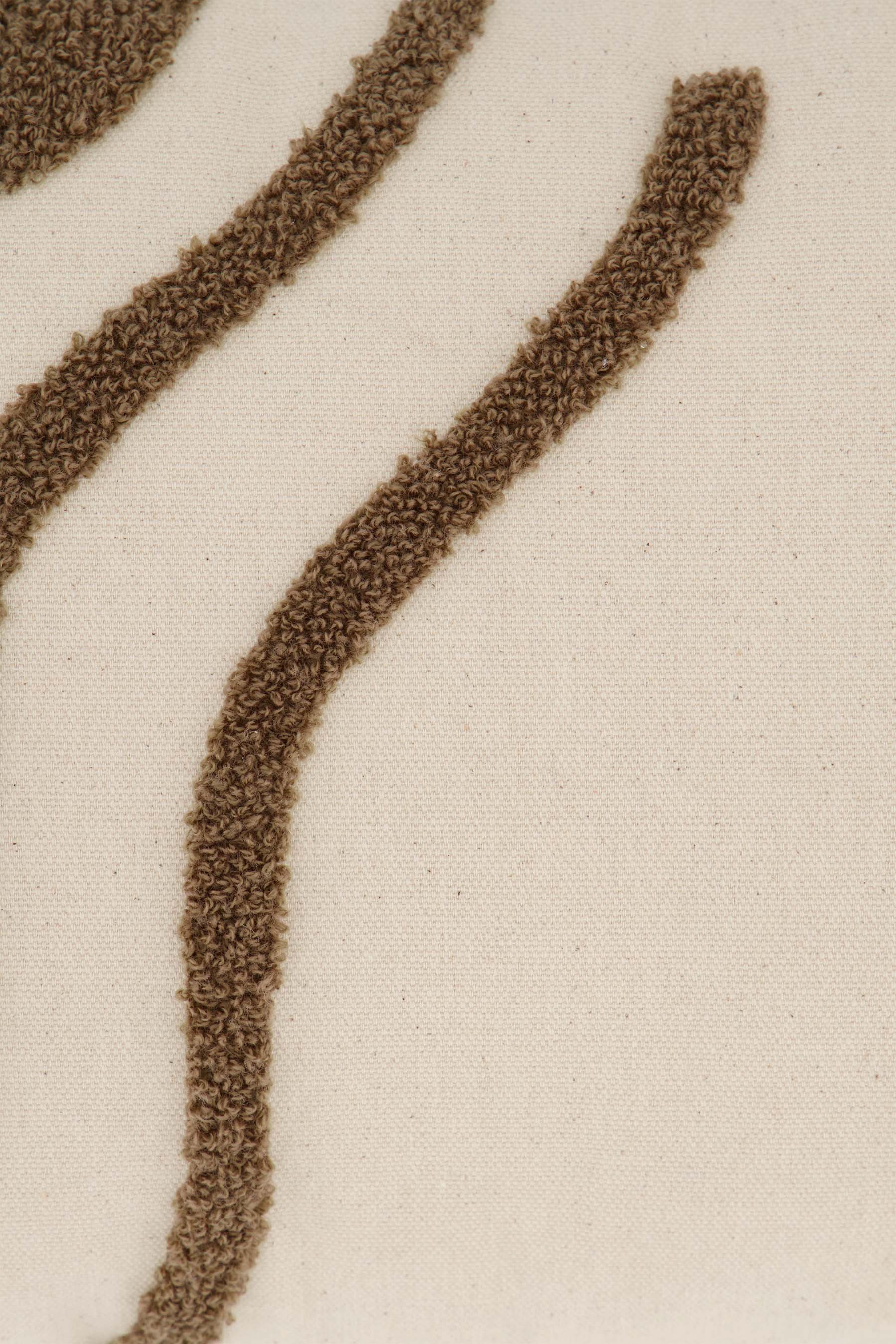 kussen organische print 60x30cm peper en zout