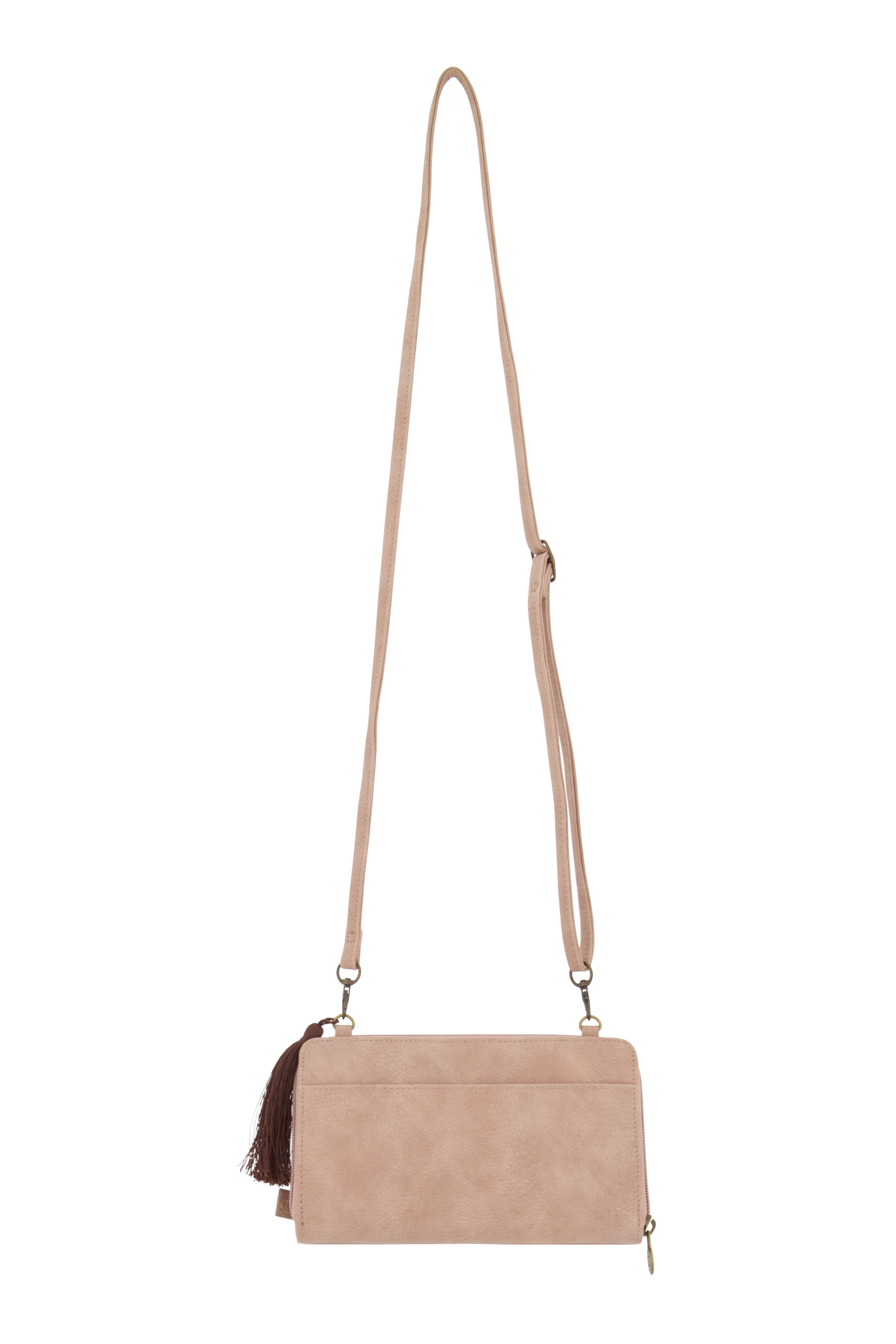 limited knip tasje poederroze