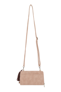 limited knip tasje poederroze