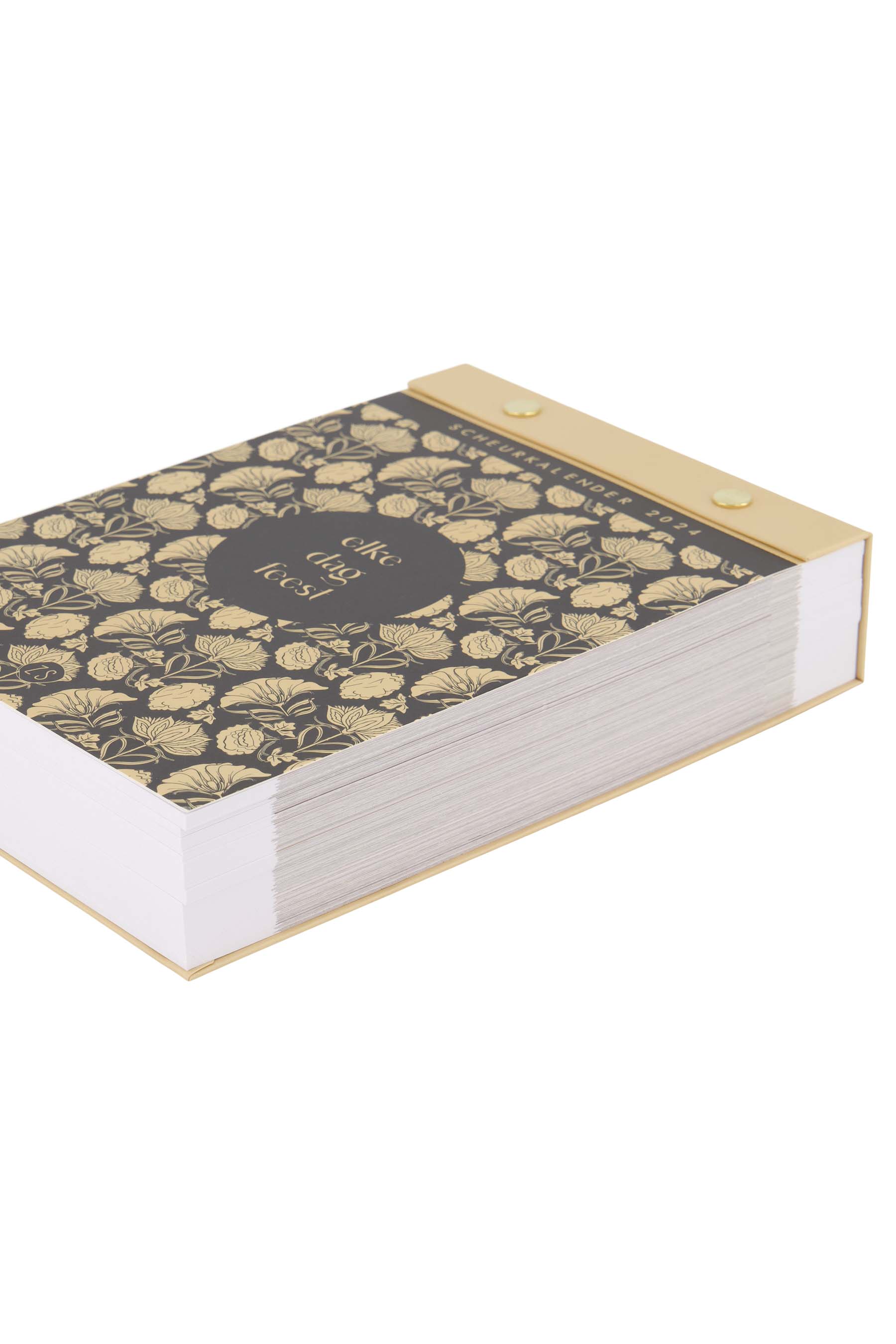 scheurkalender 2024 antracietgrijs/off-white