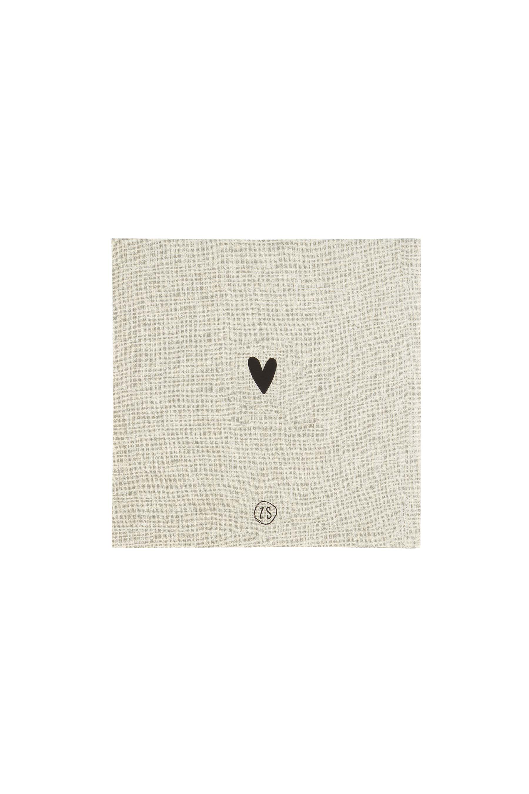 Servetten love, 12,5x12,5cm