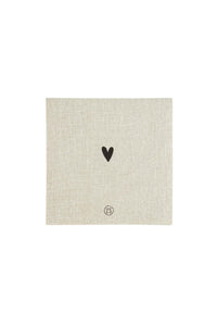 Servetten love, 12,5x12,5cm