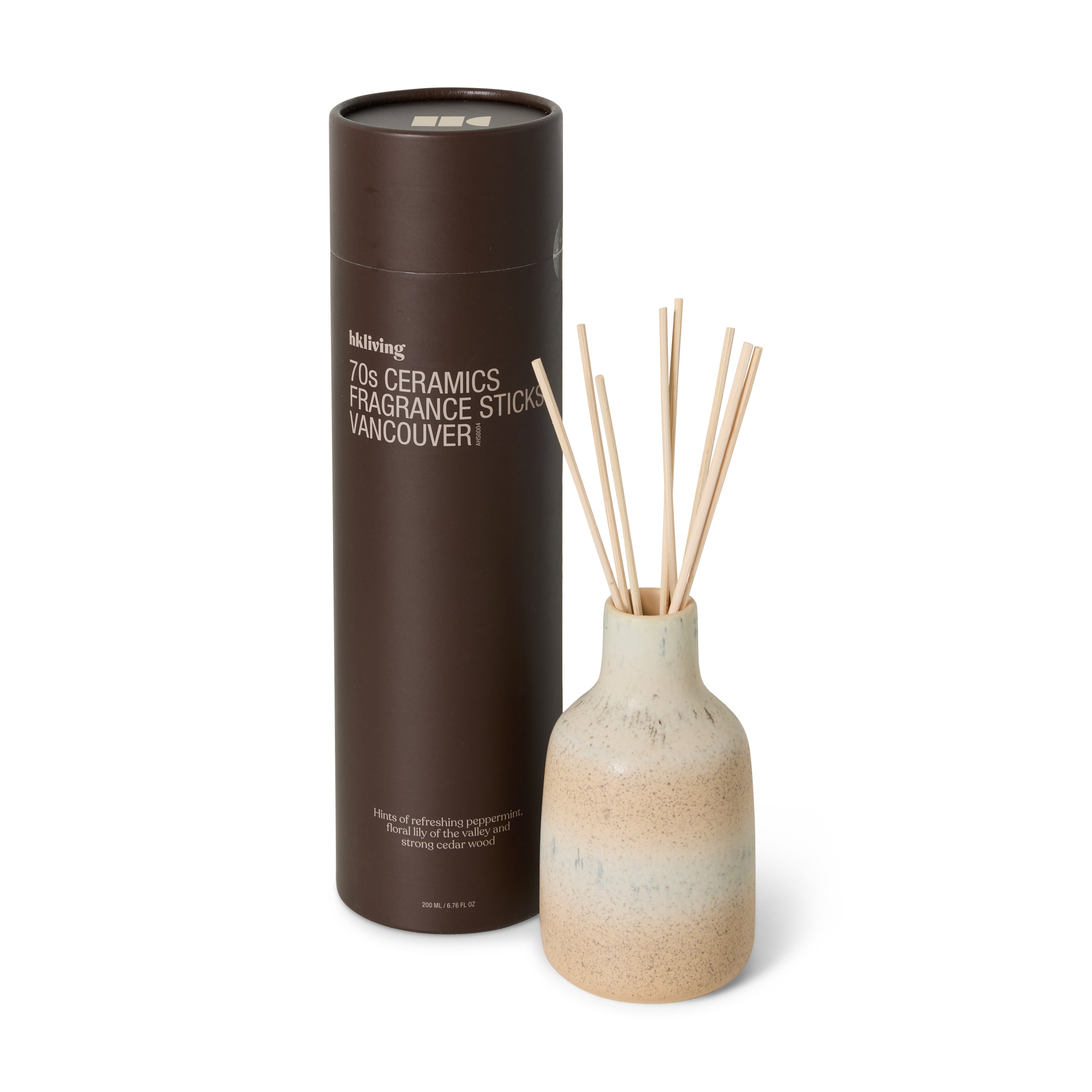 70s ceramics: fragrance sticks Vancouver