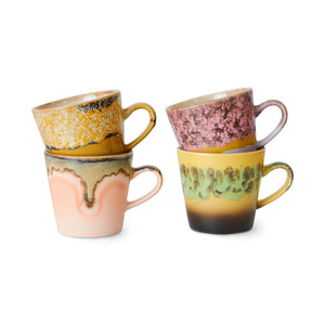 70s ceramics: americano mugs radiant