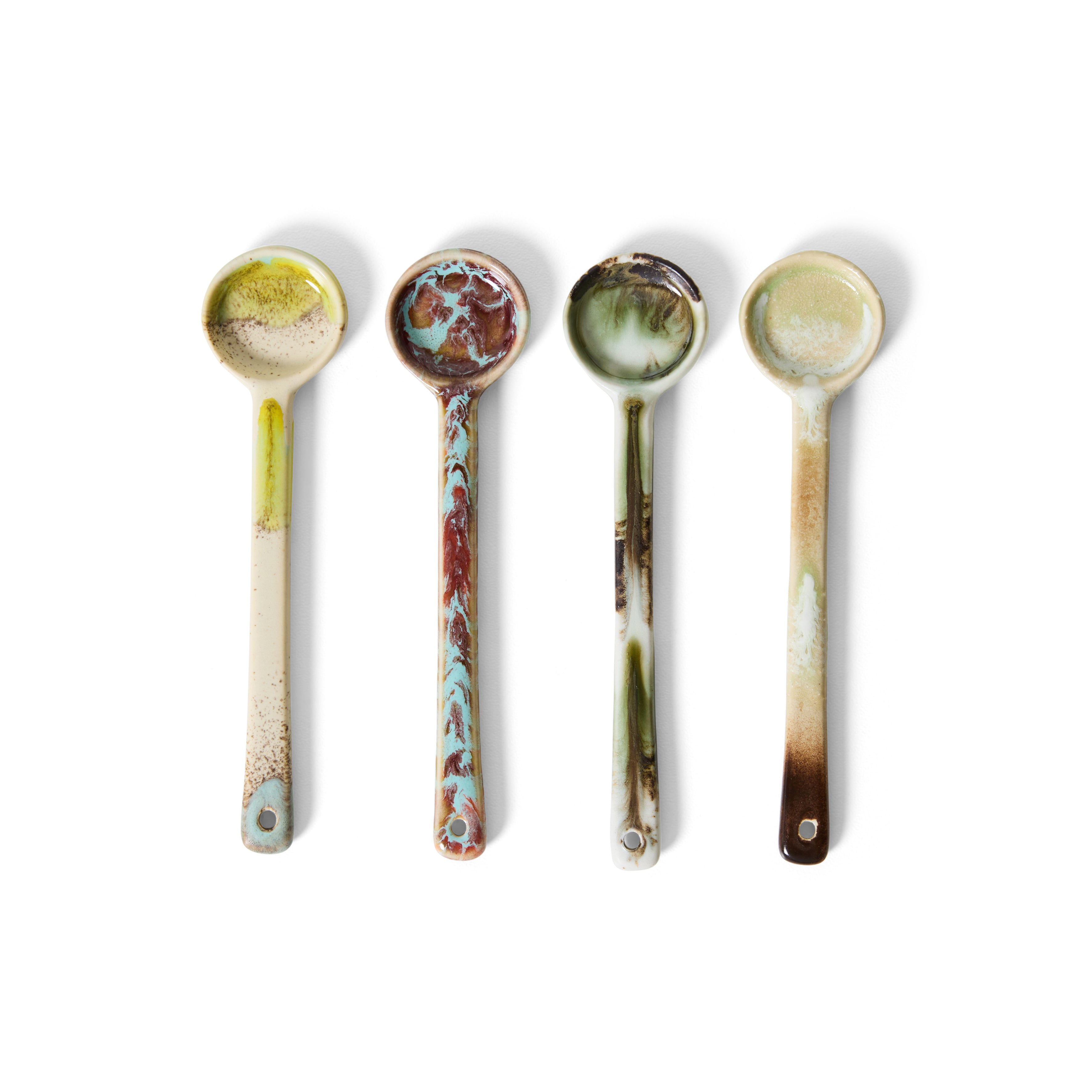 70s ceramics: spoons