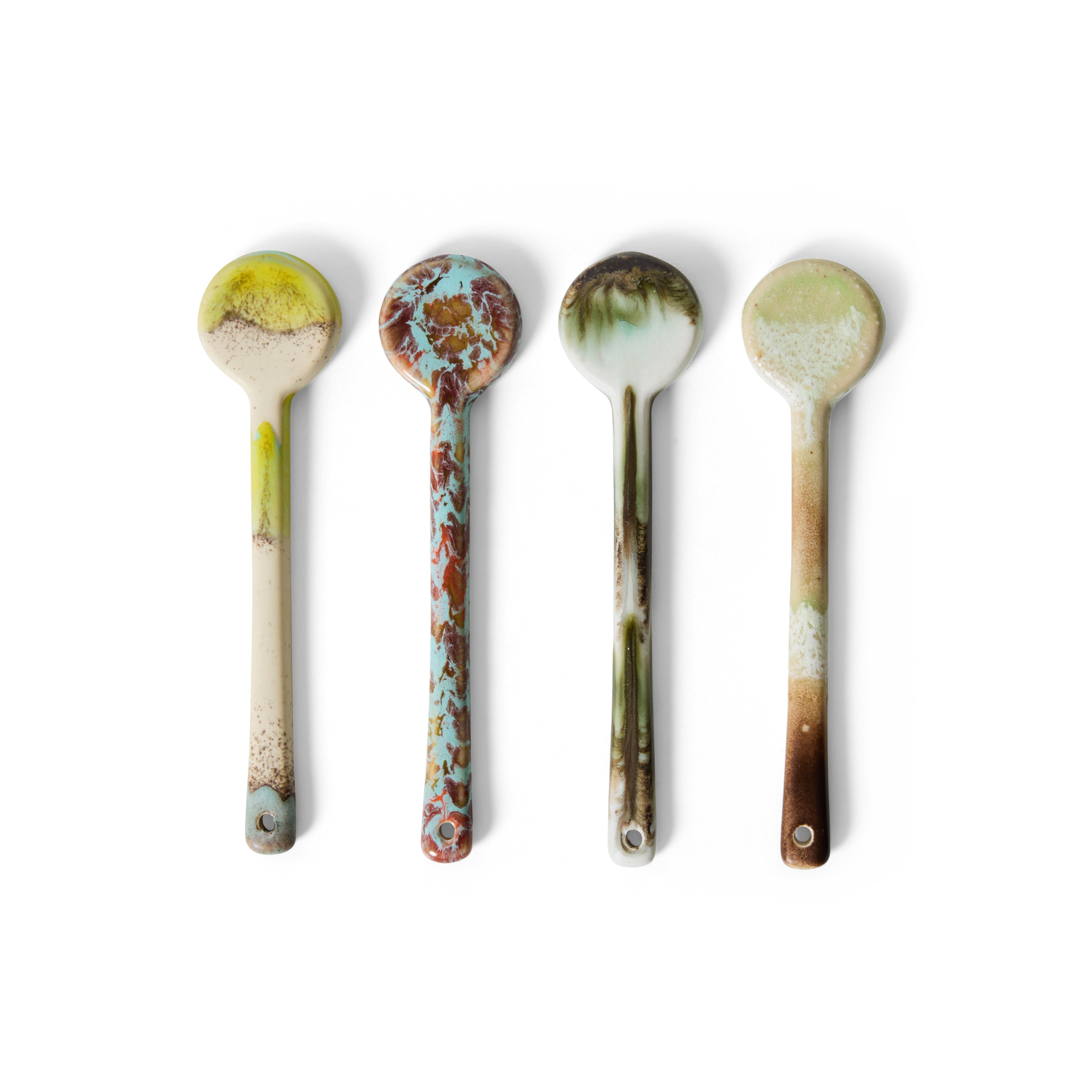 70s ceramics: spoons