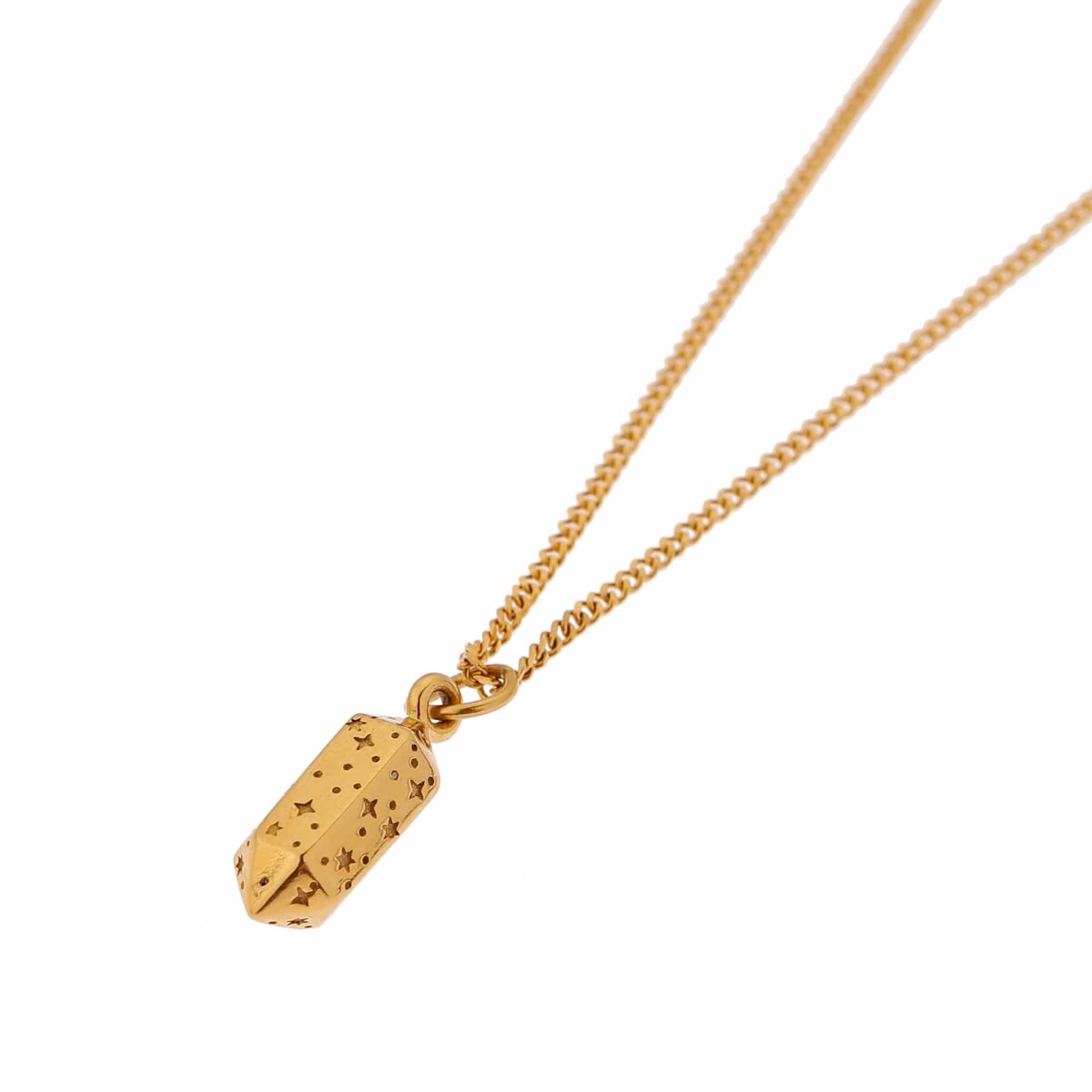 Cosmos necklace gold