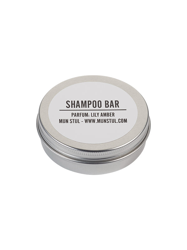 Bar, Shampoo Lily Amber + blikje