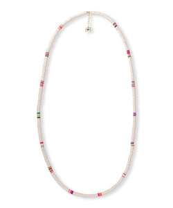 Beaded necklace long