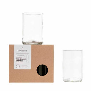 Glass, Clear S/2