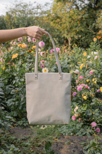Basic shopper, kroko zand
