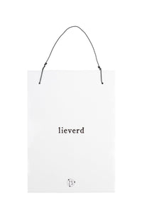 Geboortetegeltje lieverd, Wit