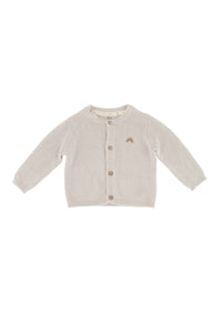 Gebreid babyvestje, zand