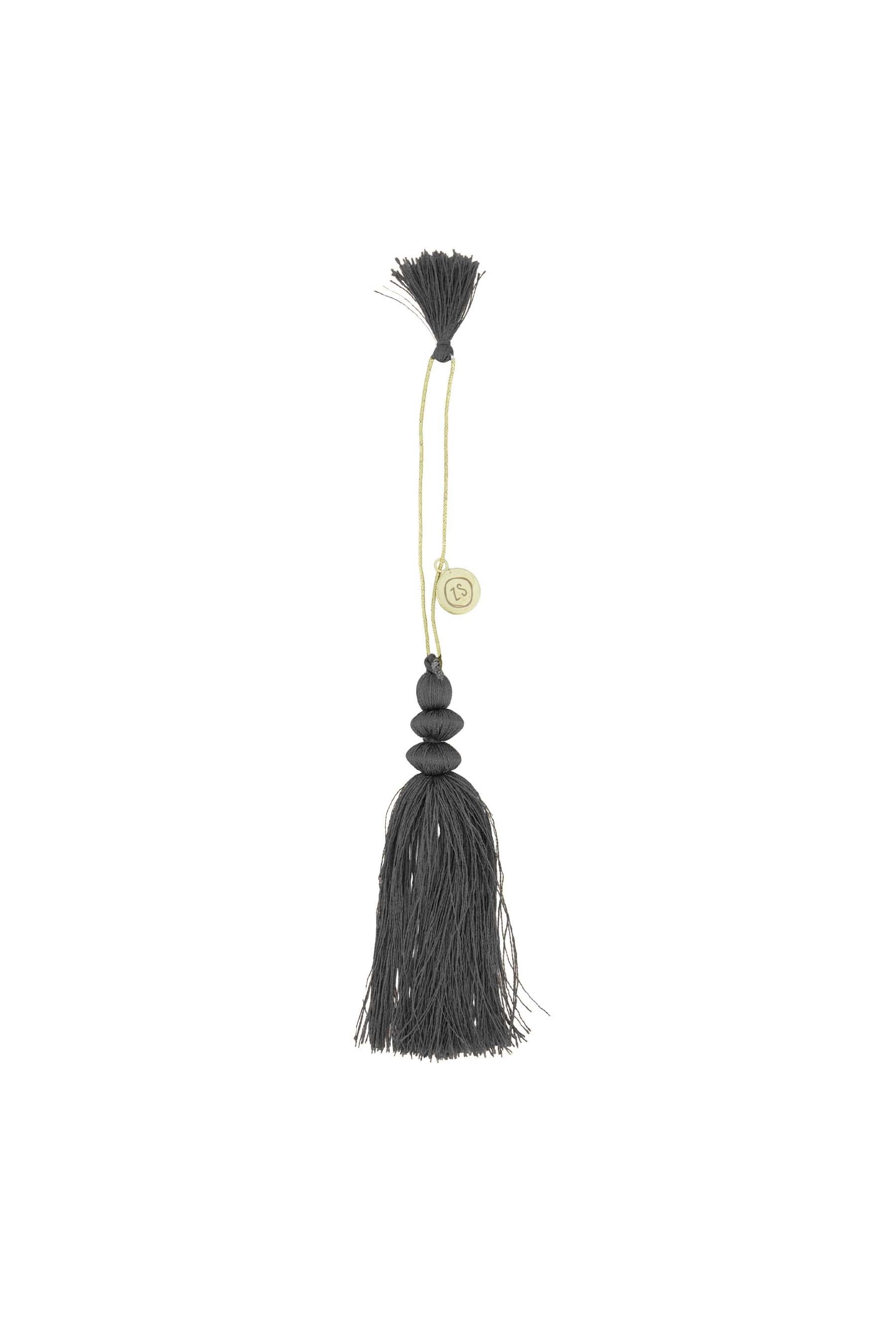 Hanger met kwast antracietgrijs