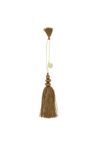 hanger met kwast goud