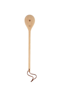 Houten pollepel, hartje