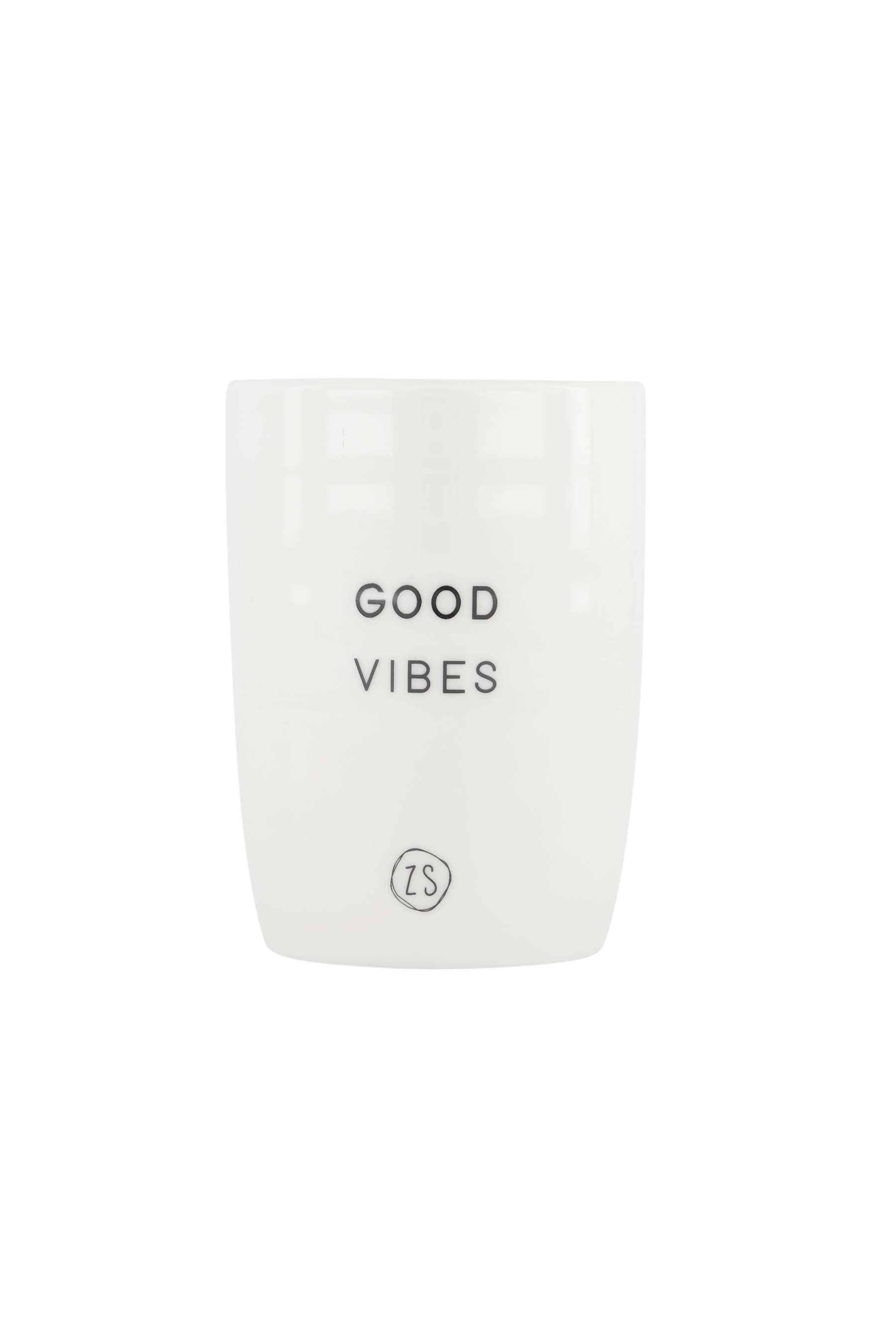 koffiemok good vibes wit