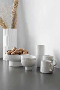 Koffiemok met ribbels, Zand