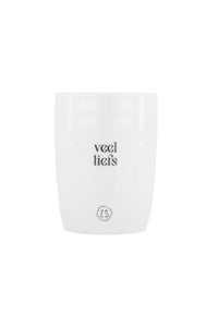 koffiemok veel liefs wit