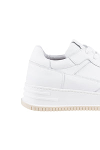 Leren sneaker, wit