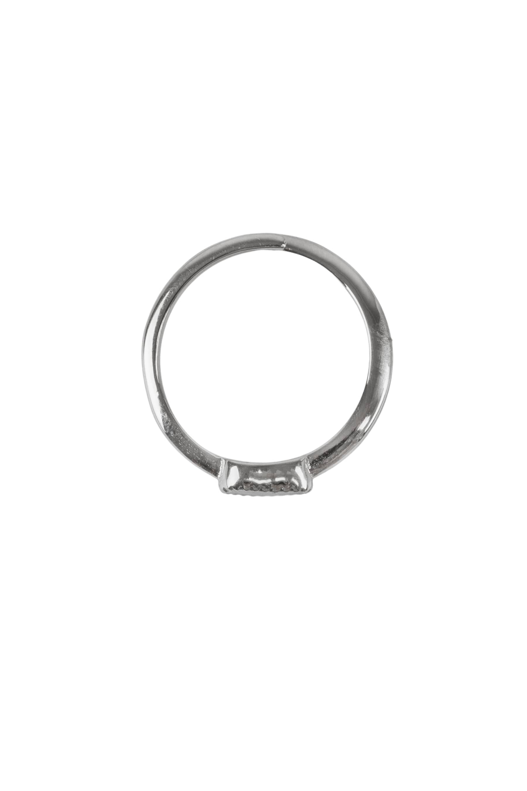 Ring off white/zilver