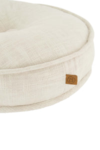 rond kussen Ø40x8cm zand