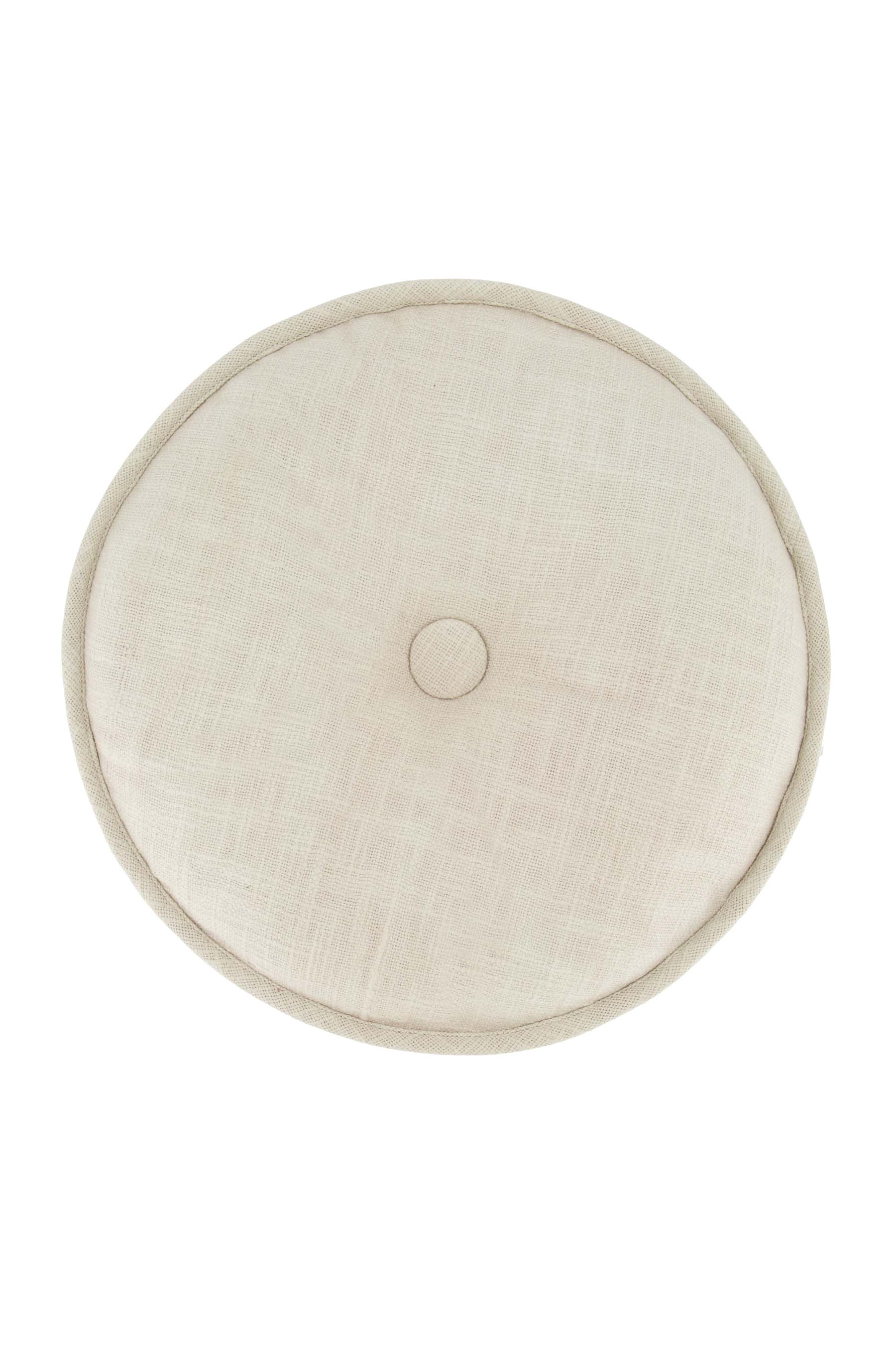 rond kussen Ø40x8cm zand