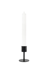 Rustieke kaars 20cm wit