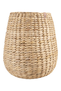 Stoergevlochten mand waterhyacint 25x25cm