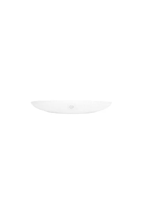 Stylingbord met ribbels 30cm metaal wit
