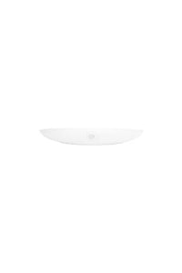 Stylingbord met ribbels 30cm metaal wit