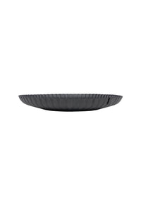 Stylingbord met ribbels 30cm, metaal zwart