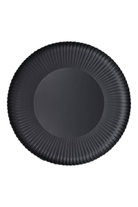 stylingbord met ribbels 50cm metaal zwart