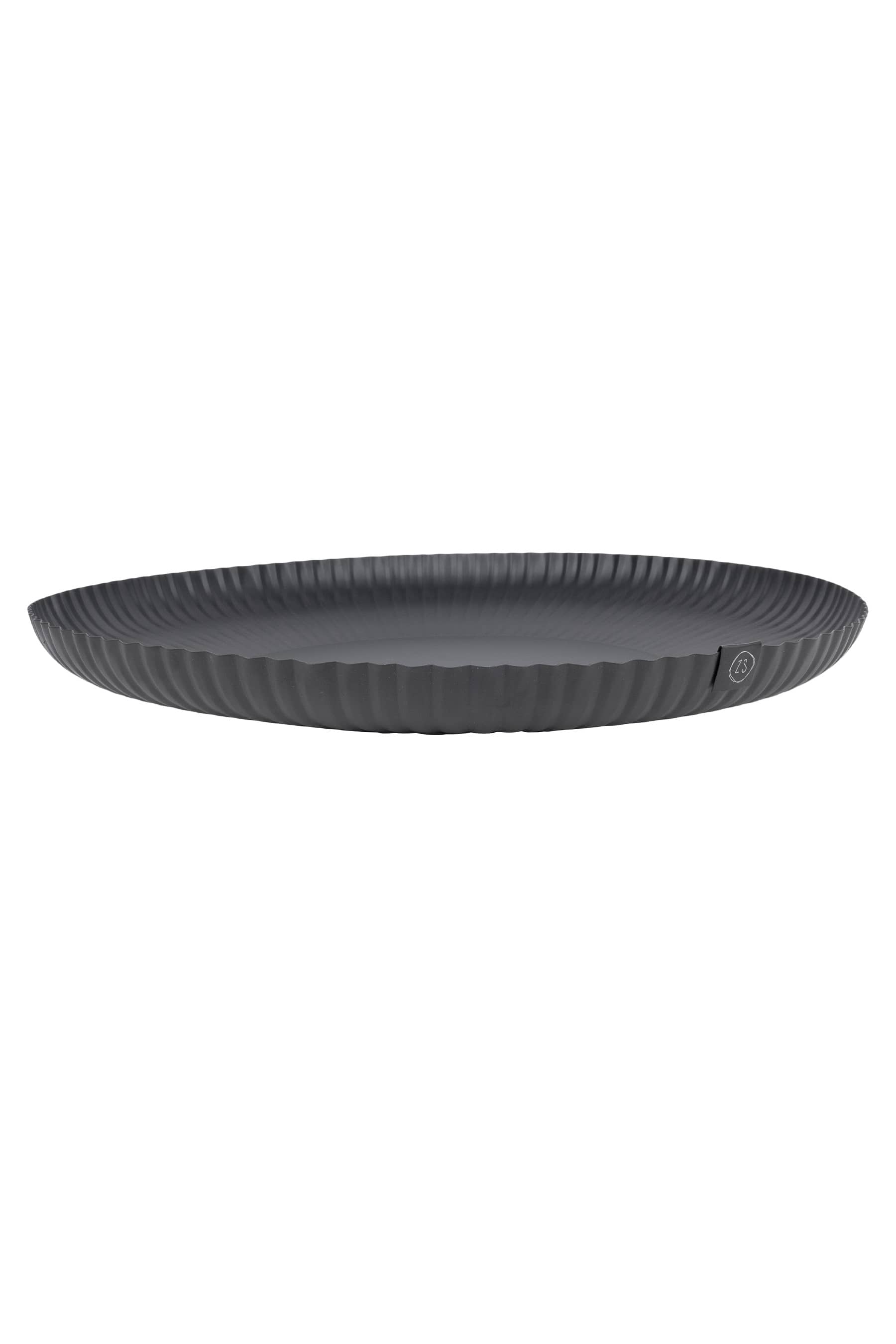 stylingbord met ribbels 50cm metaal zwart
