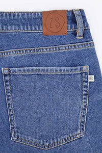 Trendy Mom jeans, blauw NEW