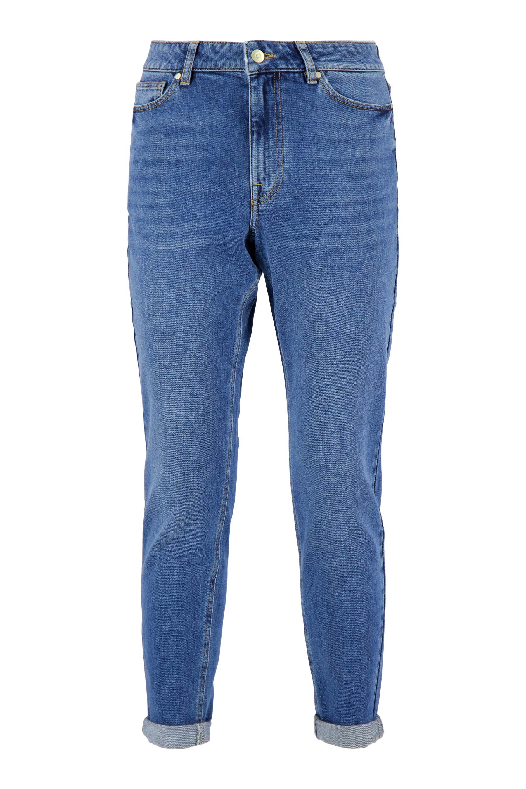 Trendy Mom jeans, blauw NEW