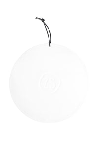 Wandbordje van keramiek hartje ø20cm, Wit